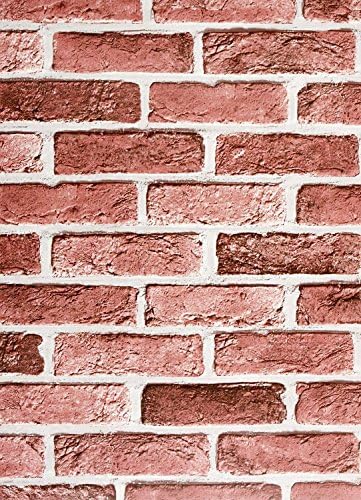 TOONILOVE Peel &amp; Stick Interior Film Brick Pattern Contact Paper TL4246-4 Size 1.64 Feet X 8.20 Feet