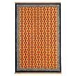 5' x 2'6" Hand-Knotted Tibetan Wangden Lotus Flower Wool Area Rug