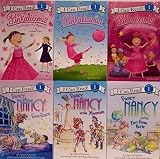 Pinkalicious & Fancy Nancy 6 Book Set : The Pinkerrific Playdate / The Princess of Pink Slumber Party / Pinkalicious Soccer Star / Fancy Nancy Sees Stars / Fancy Nancy At the Museum / Fancy Nancy and the Boy From Paris (I Can Read, Level 1)