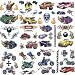 50+ HotRod Temporary Tattoos - Cars, Snakes, Fire, Motorcycles and many more boy designs