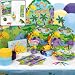 Jungle Buddies Deluxe Party Kit with 8 Favor Packs