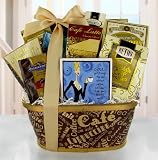 Cafe Selections Gourmet Basket for Women - Birthday or Christmas Holiday Gift Idea for Her