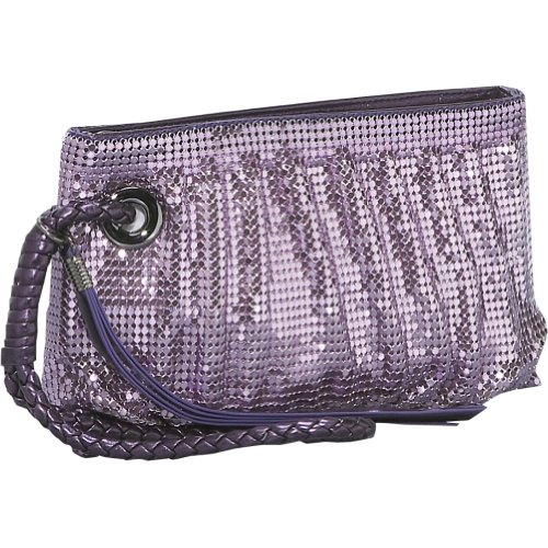 Whiting & Davis Shirred Wristlet
