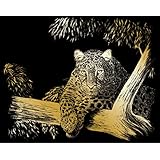 Royal Brush Gold Foil Engraving Art Kit, 8-Inch by 10-Inch, Spotted