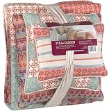 6 Piece Walton Queen Reversible Quilt Set Comforter
