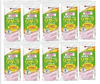 マルハ DHAリサーラソーセージ (50g×3本入り)×10個
