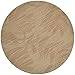 Sweet Pea Linens Tan Tonal Leaf Wipe Clean Charger-Center Round Placemat