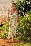 Hawaiian Beach Bridesmaid Dress - Bamboo Sage(Size=XLarge,Style=Halter Flounce)