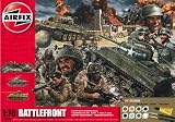 Airfix A50009 Battle Front 1:72 Scale Military Diorama Gift Set including paint glue & brushes