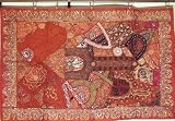 Large Decorative Antique Tapestry Wall Hanging Decor Handmade Gift from India
