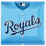 Kansas City Royals Baseball - Square Banquet Dinner Plates