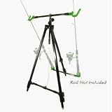 Weston 49-0103-W Freestyle Tri-Pod Dual Rod Holder