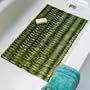 Slip-X Solutions Bamboo Bath Mat 17" x 30" (Green) (0.5"H x 17"W x 30"D)