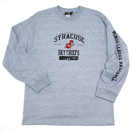 Syracuse SkyChiefs Men's Long Sleeve Gilbert Tee by Old Time Sports