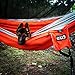 ENO, Eagles Nest Outfitters DoubleNest Lightweight Camping Hammock, 1 to 2 Person, Orange/Grey