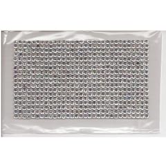 ca. 550 selbstklebende Glitzersteine - rund transparent