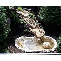 Komplettanlage Wasserfall Gartenteich Fulda aus GfK mit Becken (Brunnen) mit Bachlauf auch f�r kleine G�rten