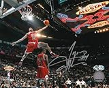 Tyrus Thomas Chicago Bulls Autographed 8x10 Slam Dunk Contest Photograph