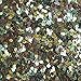 3mm Sequins Flat Round Rich Gold Rainbow Iris Shiny Metallic. Made in USA