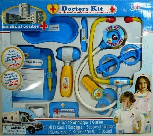 Medical Center Doctors Kit with Real Working Accessories Model: 2226