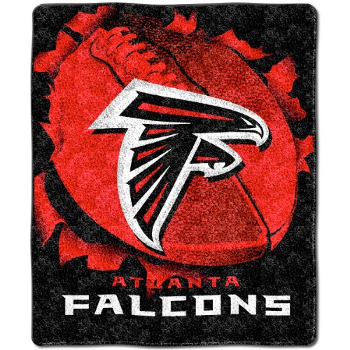 Atlanta Falcons 50x60 Burst Series Sherpa Throw