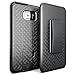 Galaxy S6 Edge Case, CellBee [Life Companion] Super Slim Hard Shell Holster Case Combo with Kickstand and Locking Belt Swivel Clip for Galaxy S6 Edge - Retail Packaging - Manufacturer Warranty