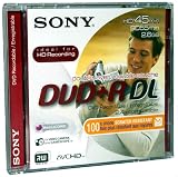 Sony Single 8cm DVD+R Double Layer 2.6GB