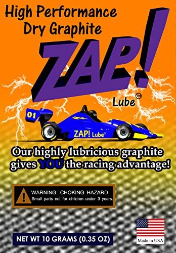 Pinewood Derby Graphite A High Purity Small Flake Graphite that is a Superb Lubricant for Your Cub Scout, Awana Race, or YMCA Cars...
