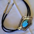 Stamped Sterling w/ Turquoise Stone