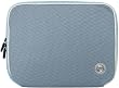 13 inch Qoowa Blue Mesh Neoprene Layer Dual Zippers Netbook Laptop Sleeve Bag Carrying Case