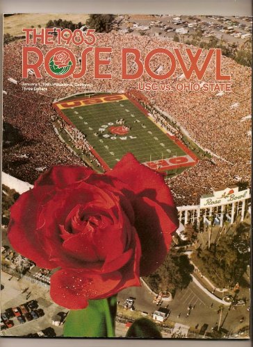 1985 Rose Bowl Program USC Ohio State
