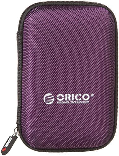 XYuan ORICO PHD-25 2.5'' Waterproof Storage Case/Mobile Hard Disk Box /Protection Case with Band Isolation for Digital Accessories/Devices &amp; MP3,MP4 &amp; Earphones &amp; Mobile Power,etc (Purple)