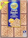 Honey Maid Grahams Honey Fresh Stacks 12.2 Ounce Box (Pack of 6)
