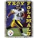 Troy Polamalu #43 Pittsburgh Steelers NFL Woven Tapestry Throw Blanket (48x60")"