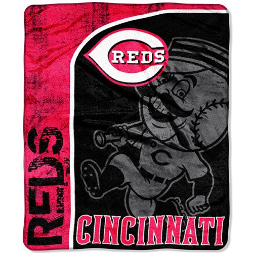 Cincinnati Reds MLB Micro Raschel Blanket (50x60