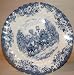 Johnson Brothers Coaching Scenes Blue & White plate