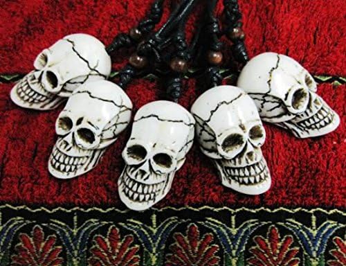 White Skull Totem Pendant Necklace (One Piece)
