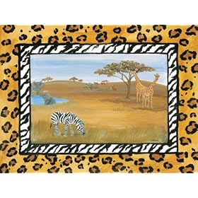 Art4Kids African Safari Mounted Art Print -24