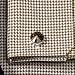Round Swarovski Smoked Topaz Stone Cufflinks Brown 000