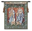 Angels Tapestry Wallhanging Comes With Wall Hanging Rod and Tassels