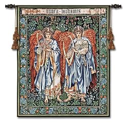 Angels Tapestry Wallhanging Comes With Wall Hanging Rod and Tassels