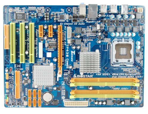 Biostar Combo Intel P43 ATX Intel Motherboard TP43E