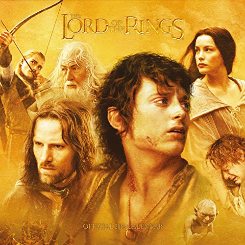 The Official Lord of the Rings 2016 Square Calendar