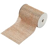 東京堂 リボン ラインストーンリボン12 (3m巻き) シャンパンゴールド ZE000052-050
