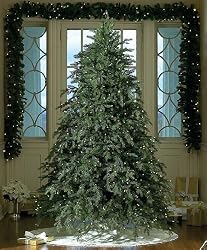 4 5 Hunter Fir Pre-Lit Artificial Christmas Tree - Clear Lights Review
