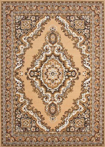 Lalee 347052004 Teppich Sahara 102, 160 x 160, beige