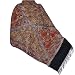 Apparel : Evening Shawls Kashmir Sozuni Embroidery Wool India Dresses 28" x 75" (ebsp003)