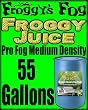 Froggys Pro Fog Juice Water Based Machine Fluid - 55 Gallon Drum