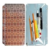 Pencil Pouch 3D Lenticular PP01-R304; Changing colors on a snake skin print when tilted.