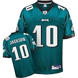 DeSean Jackson Jersey: Reebok Green Replica #10 Philadelphia Eagles Jersey